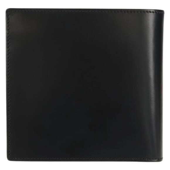 CARTIER Bifold Wallet Leather Black Auth am9307V - Picture 2 of 16